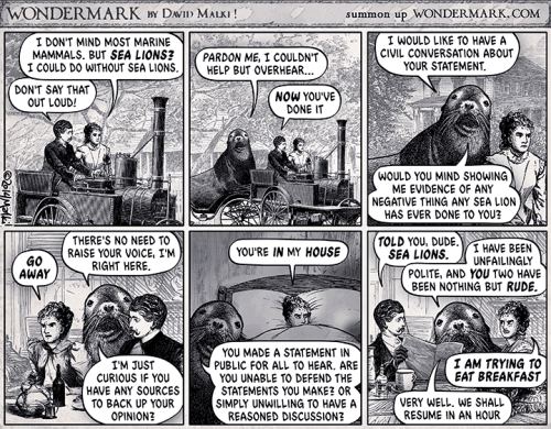 Sealion-Comic